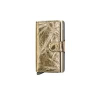 Secrid Das MiniWallet verfügt über eine kompakte Größe, aber eine große Kapazität. Leder im markanten Metallic-Look Crunch, hergestellt aus hochwertigem europäischem Rindsleder. kann Banks aufnehmen