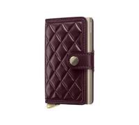 Secrid - DIAMOND Kreditkartenetui Miniwallet Emboss Diamond Emboss-Diamond-Bordeaux+ Dunkelrot