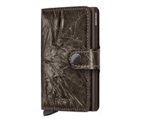 Secrid Geldbörse Miniwallet Crunch mit RFID-Schutz Bronze