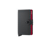 SECRID Geldbörse - Miniwallet Cubic Black Red schwarz