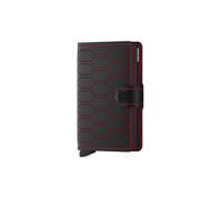 SECRID Geldbörse - Miniwallet Fuel Perforated Black Red schwarz