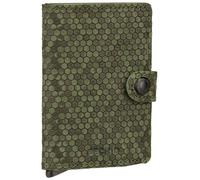 Secrid Miniwallet Kreditkartenetui RFID Schutz Leder 6.5 cm oliv
