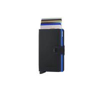 Secrid Geldbörse | Miniwallet Matte | Leder - Schwarz-Blau