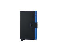 Secrid Matte Miniwallet - Geldbörse RFID 6.5 cm (black-blue)