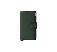 SECRID Geldbörse - Miniwallet Matte Mini Green/Black dunkelgrün
