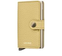 Secrid Geldbörse Miniwallet Pebble mit RFID-Schutz Butter Yellow