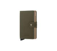 SECRID Geldbörse - Miniwallet Saffiano Olive olive
