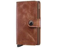 Secrid Wallets Miniwallet Vintage 10 cm - Cognac-Brown