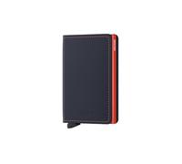 Secrid Kartenetui Slimwallet Matte Night Blue-Orange (0.1 Liter) Navy