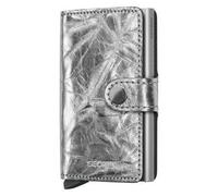 Secrid - Kreditkartenetui Miniwallet Crunch Crunch Silver-Silver Silber