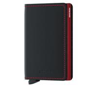 Secrid Slimwallet Matte Black & Red