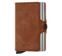 Secrid Kreditkartenetui Twinwallet vintage cognac-silver