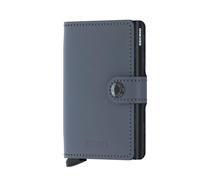 Secrid - MATTE Kreditkartenetui Miniwallet Matte Matte-Grey-Black Grau, 8 K.FäCHER