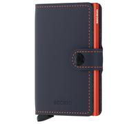 Secrid Matte Miniwallet - Geldbörse RFID 6.5 cm (night blue-orange)