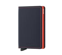 SECRID Matte Slimwallet night blue & orange