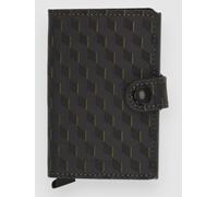 SECRID Geldbörse - Miniwallet Optical grey yellow grau