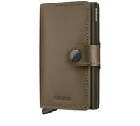 Secrid Mini-Geldbörse Miniwallet Matte Satin mit RFID-Schutz Bronze