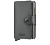 Secrid Mini-Geldbörse Miniwallet Matte Satin mit RFID-Schutz Steel