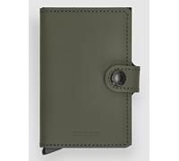 Secrid Mini Matte Geldbörse green / black Gr. Uni