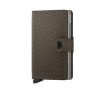 Secrid Miniwallet Carbon - Khaki Ultraleichte Geldbörse für Banknoten und Karten Geldbeutel