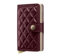 Secrid Miniwallet Emboss Diamond bordeaux