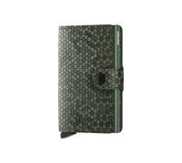Secrid Miniwallet | Geldbeutel/Brustbeutel für Unisex | Hexagon Green one size