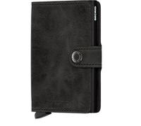 Secrid Miniwallet | Geldbeutel/Geldbörse/Portemonnaie/Brustbeutel/Etui für Unisex | schwarz one size