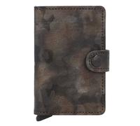 Secrid Miniwallet Kreditkartenetui RFID Schutz Leder 6.5 cm mehrfarbig