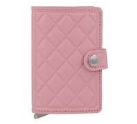 Secrid Miniwallet Kreditkartenetui RFID Schutz Leder 6.5 cm rosa