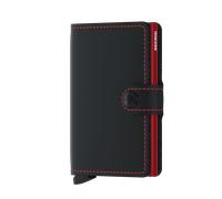Secrid Kartenetui Miniwallet mit RFID-Schutz in der Farbe Black & Red in der Größe 6,5x10,2x2,1 cm, MM-Black & Red