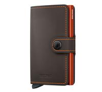 Secrid - Miniwallet Matte Trüffel & orange