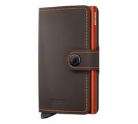 SECRID - MINIWALLET - MATTE - truffle & orange
