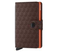 Secrid Miniwallet Optical Brown - Orange
