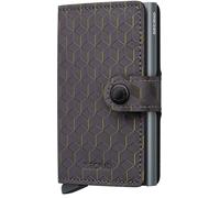 Secrid Geldbörse Miniwallet Optical mit RFID-Schutz Grey Yellow