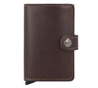 Secrid Miniwallet Original Kreditkartenetui Geldbörse RFID Leder 6,5 cm braun