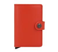 Secrid Miniwallet Original Kreditkartenetui Geldbörse RFID Leder 6,5 cm orange