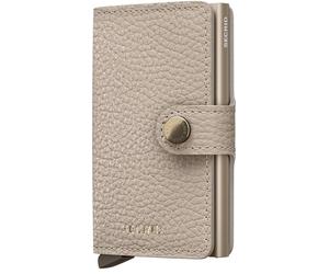 SECRID - MINIWALLET - PEBBLE - latte