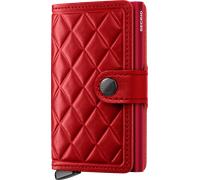 Secrid - Premium+ Miniwallet Emboss Diamond rot