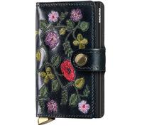 SECRID - MINIWALLET PREMIUM - STITCH - floral black