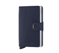 Secrid Miniwallet Vegetable Tanned Navy-Silver