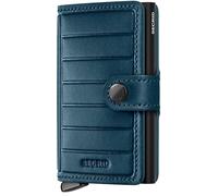 Secrid Miniwallet Emboss Lines Lederbrieftasche One Size Teal+