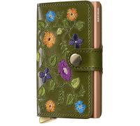 Secrid Miniwallet Stitch Floral V2 olive