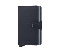 Secrid - SAFFIANO Kreditkartenetui Miniwallet Saffiano Saffiano-Navy Blau