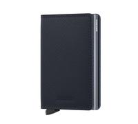 Secrid - SAFFIANO Kreditkartenetui Slimwallet Saffiano Saffiano-Navy Dunkelblau