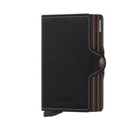 Secrid - SAFFIANO Kreditkartenetui Twinwallet Saffiano Saffiano-Brown Dunkelbraun