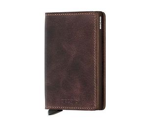 secrid - Slim Wallet Vintage (68x102x16mm) braun - Gr. - 00