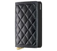 Secrid Slimwallet Emboss Diamond Lederbrieftasche One Size Black+