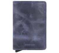 Secrid Slimwallet Kreditkartenetui RFID Schutz Leder 6.5 cm blau