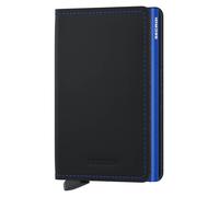 Secrid Slimwallet Matte Black & Blue