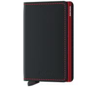 SECRID Matte Slimwallet Black & Red